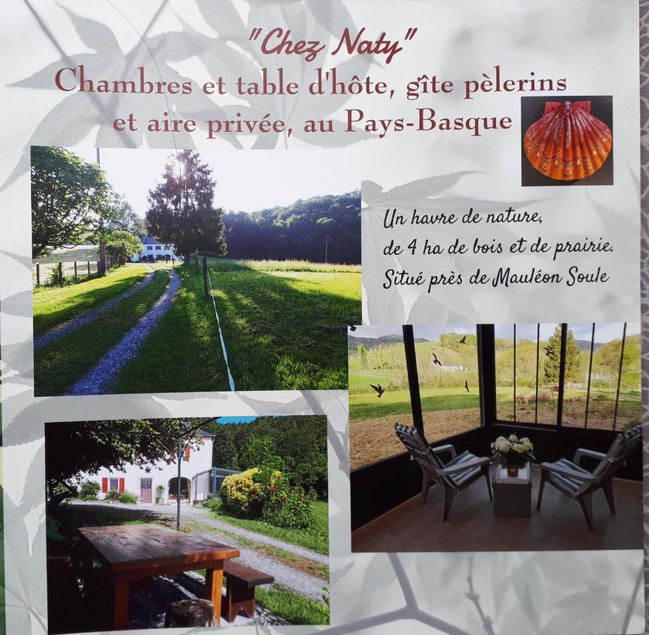 Chez Naty chambres d'hôtes au Pays-Basque Cheraute Extérieur photo